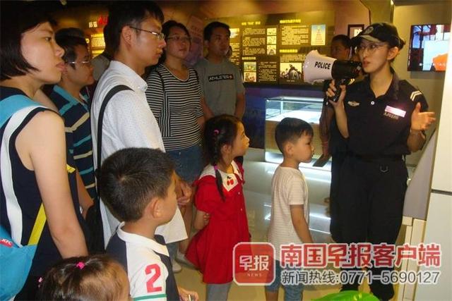 南宁警察博物馆面向个人开放,可通过网络预约参观